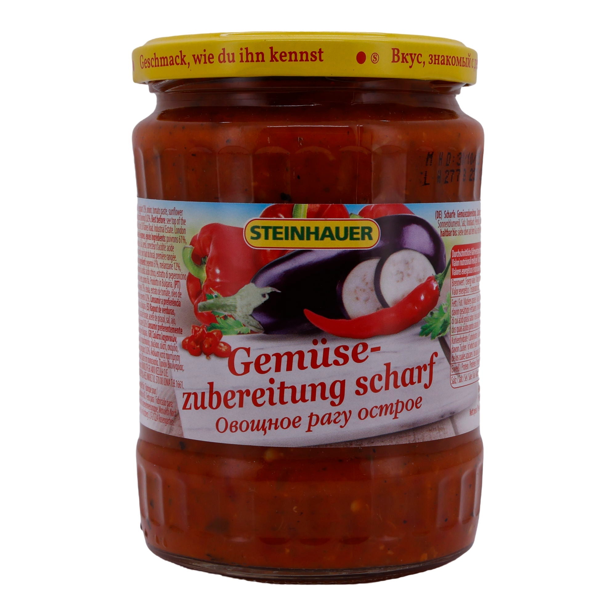 Gemüsezubereitung Steinhauer | Gemüse | Scharf | 550 g STEINHAUER